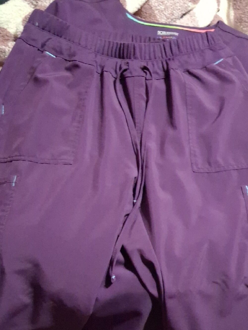 Scrubstar Purple Women's Scrub Set - Picture 4 of 5